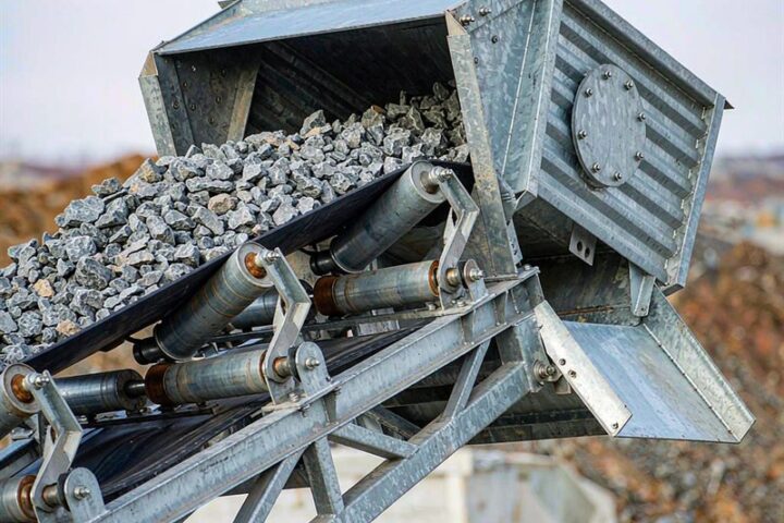 Heavy-Duty Belt Conveyor System